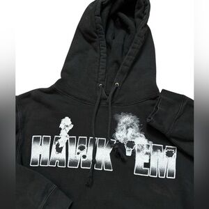 VLONE Black Pop‎ Smoke Meet The Woo 2 Hawk Em Hoodie Size Small Men’s/Women’s